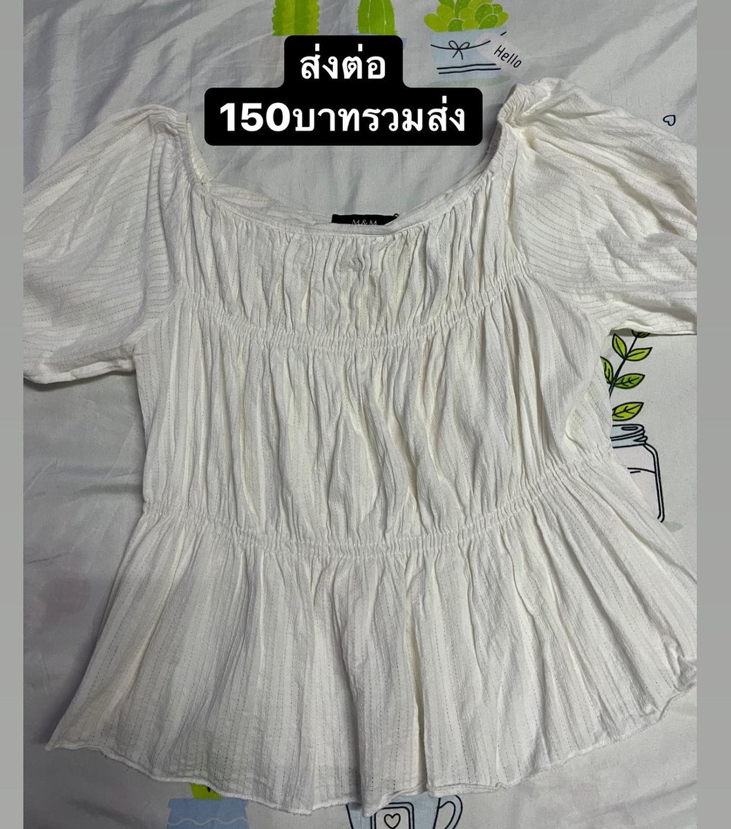 uuuuu342's tweet photo. เสื้อทรงระบาย  สีขาว💭
ส่งต่อราคา150 ส่งฟรี📦✨
ไซต์สาวอวบ 🍫
อก36-40 ยาว19 -ยืดได้อีกเยอะ-

#ส่งต่อ #ส่งต่อเสื้อผ้ามือสอง #ส่งต่อเสื้อผ้า #เสื้อผ้าแฟชั่น #เสื้อครอป #เสื้อสาวอวบ #เสื้อสาวอวบอ้วน #เสื้อสาวอวบราคาถูก #เสื้อสาวอ้วน #plussize #เสื้อสาวอวบมือสอง https://t.co/DF8iJx5gux