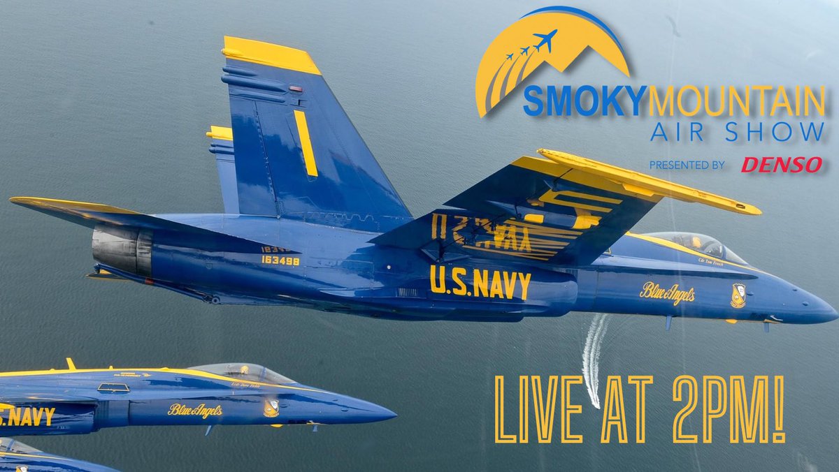 TODAY at 2pm EST: Tune in to learn about what you need to know before the show, and more specifically, what you need to know to navigate the traffic plan. We’ll be answering additional questions LIVE too! #SMAirshow