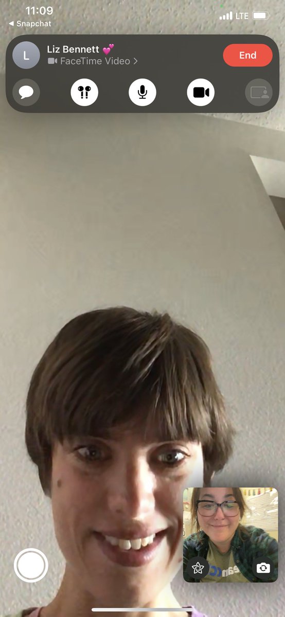 Always FaceTiming me to make sure I’m working 😉 #TeamCCRI #CCRILifeEnrichment