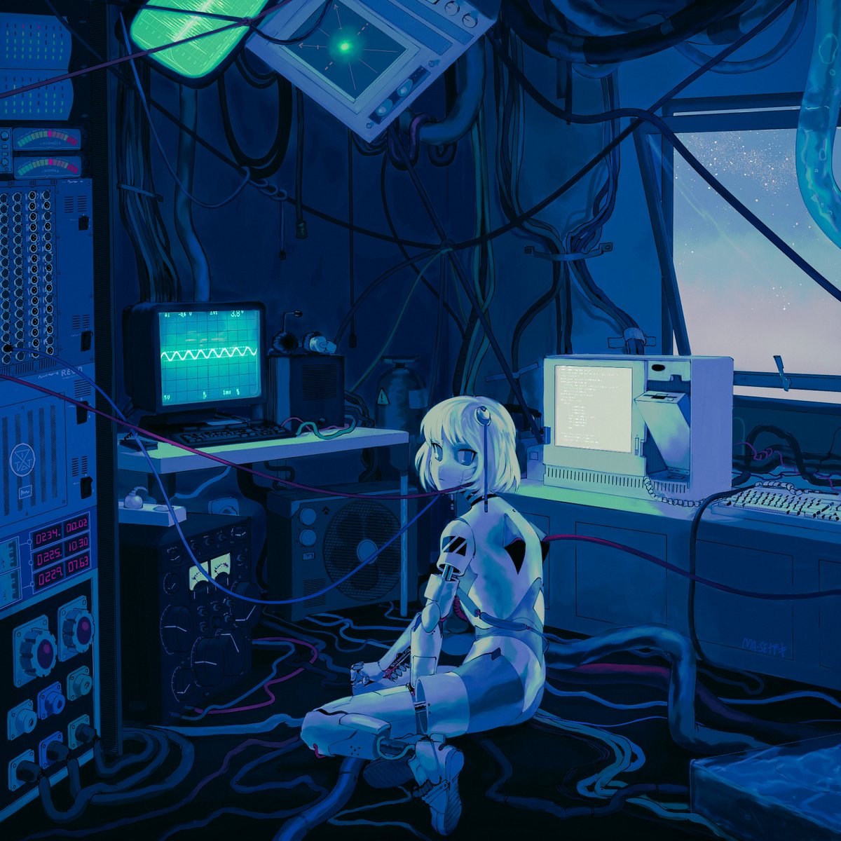 choroidplexus11's tweet photo. EP cover commission for @/notzeroth https://t.co/QlsYKn1aI2
