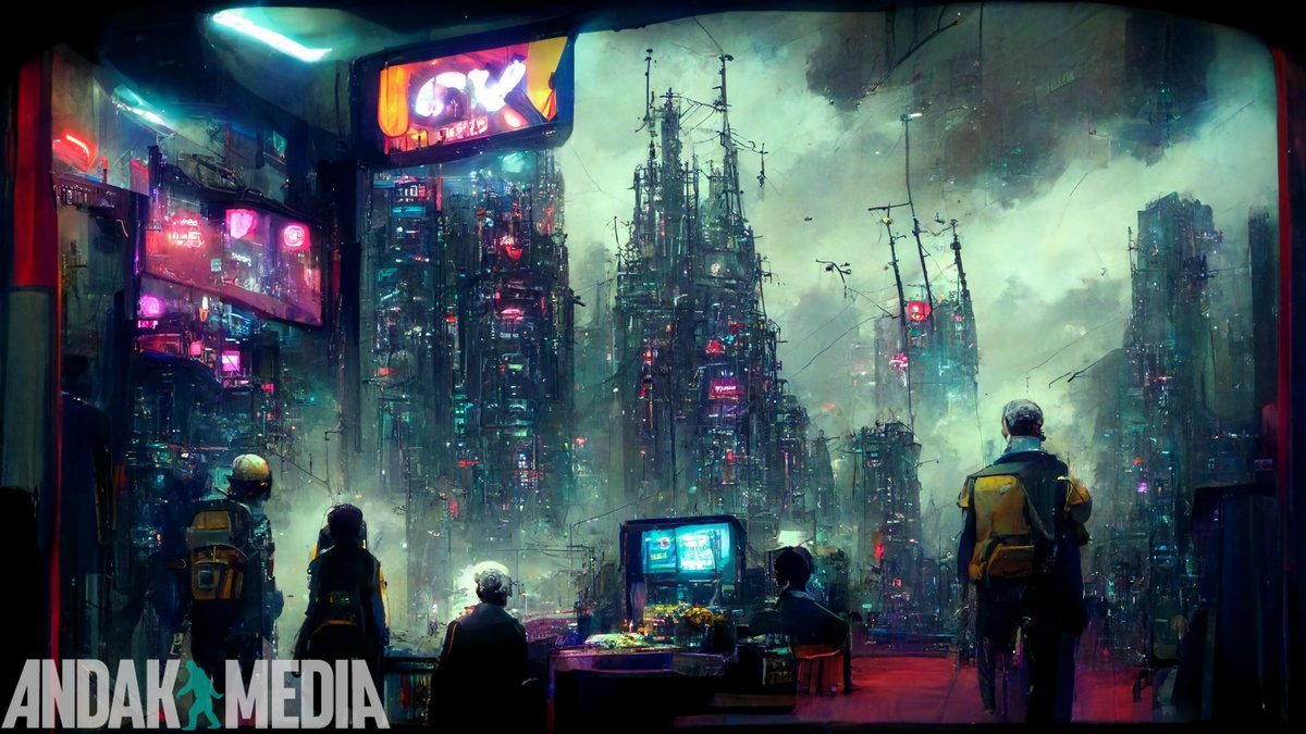 Story_Tools's tweet photo. For our authors out there –
Sci-Fi Cyberpunk Aesthetics to think about while you write that scene.
#AuthorToolbox #WritingCommunity #StoryTools
#AIart #Cyberpunk #midjourney #scifi https://t.co/6jA4IYOxuR