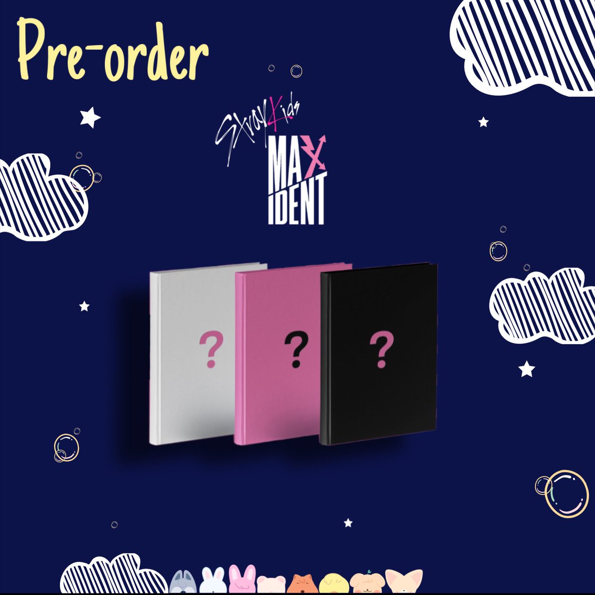 BeliatrixStore's tweet image. متوفر للطلب المُسبق💙

ألبوم #StrayKids (MAXIDENT) 
Limited + Standard Ver

( يوجد طريقتان للطلب، هناك طلب عادي وطلب بخدمة الفرز ) الرجاء قراءة الوصف جيدًا

—ينتهي الطلب المُسبق بتاريخ 5 أكتوبر—

للطلب عبر الموقع
🔗— beliatrix.com