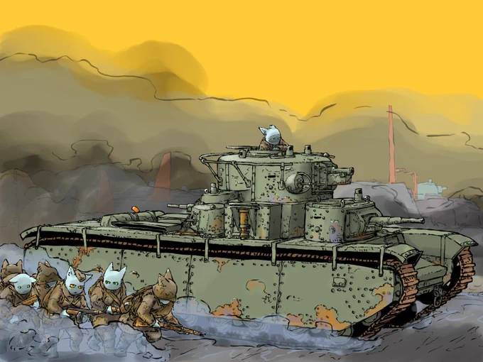 #集まれ多砲塔戦車大砲は多ければ多いほど… 