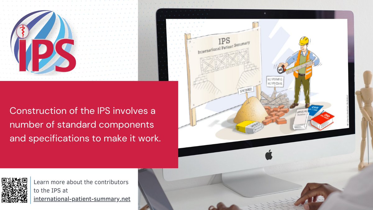 Construction of the IPS involves a number of standard components and specifications to make it work. Learn more about this collection at international-patient-summary.net/ips-links-to-s… <a href="/HL7/">HL7 International</a> <a href="/SnomedCT/">SNOMED International</a> <a href="/IHEIntl/">IHE International</a> <a href="/GDHPartnership/">GDHPartnership</a> <a href="/GS1Healthcare/">GS1 Healthcare</a> @ONC_HealthIT <a href="/Standards4EU/">CEN and CENELEC</a> #healthIT #informatics #standards