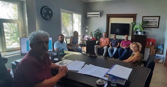 dikili_mem's tweet photo. İlçe Milli Eğitim Müdürümüz Sayın Nuri KİRAZ ;Sendika Temsilcileri ile bir araya gelerek hem eğitim öğretim yılı hazırlıkları hem de  banka promosyon güncellemelerine  dair bilgi alışverişinde bulundular.
@tcmeb @izmir_ilmem @MucahitYentur @nurikrzbergama https://t.co/xWidhksb6C