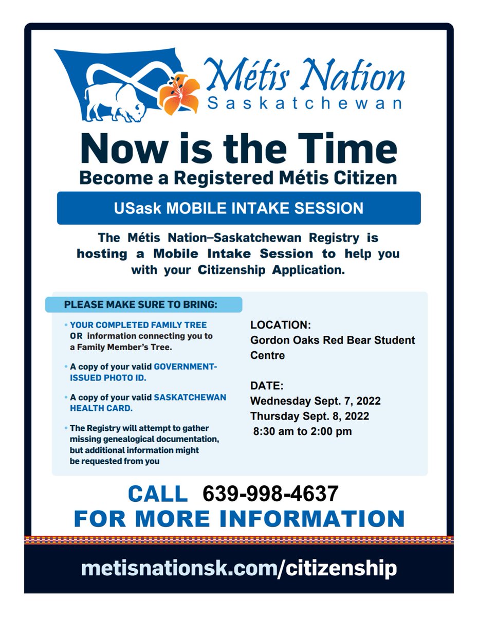 Saskatoon Métis Local 126 tweet media