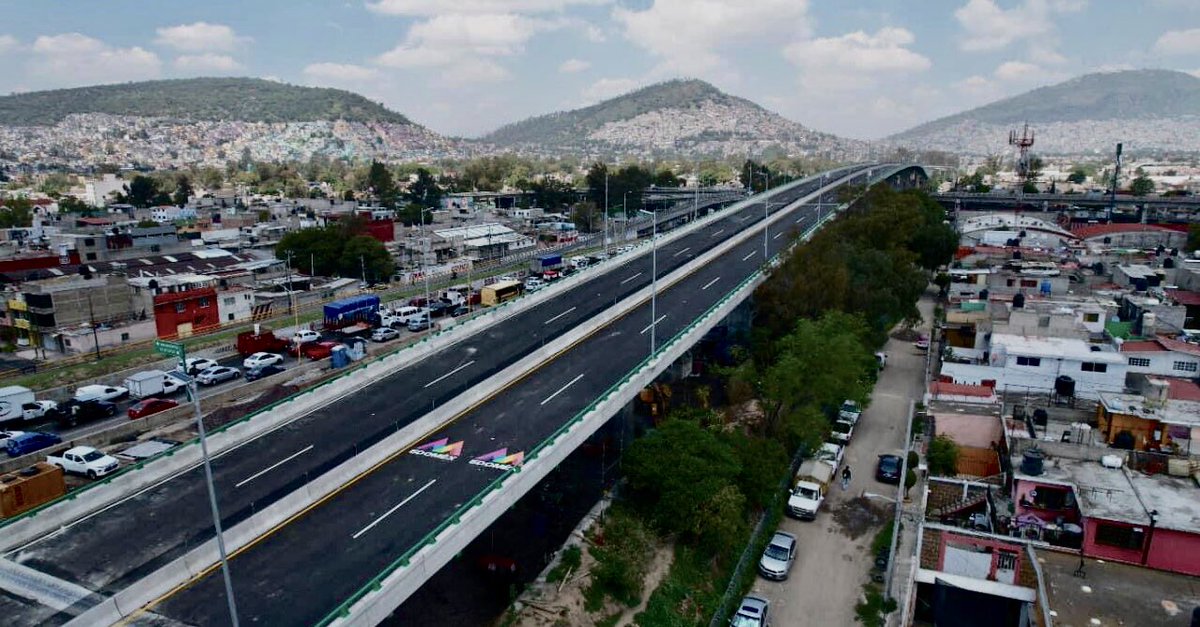 Con la apertura del tramo Insurgentes Sur a Gran Canal y Siervo de la Nación se fortalecerá la conexión con el <a href="/aifaaero/">Aeropuerto Internacional Felipe Ángeles</a> y mejorará la conexión entre la <a href="/GobCDMX/">Gobierno de la Ciudad de México</a> y el <a href="/Edomex/">Gobierno del Estado de México</a> <a href="/saascaem/">SAASCAEM</a>