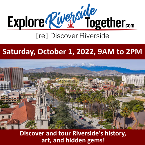 My_Learn_Studio's tweet photo. LET’S EXPLORE RIVERSIDE TOGETHER ON OCTOBER 1st
Explore our historic landmarks, museums, city buildings and MORE!
Learn more at https://t.co/kZoujEGYUV
GET FREE TICKETS: https://t.co/ixspvwQTM1
#ExploreRiversideTogether #MyLearningStudioOutreach #RiversideCA #DiscoverRiverside https://t.co/36ZCy75Reo