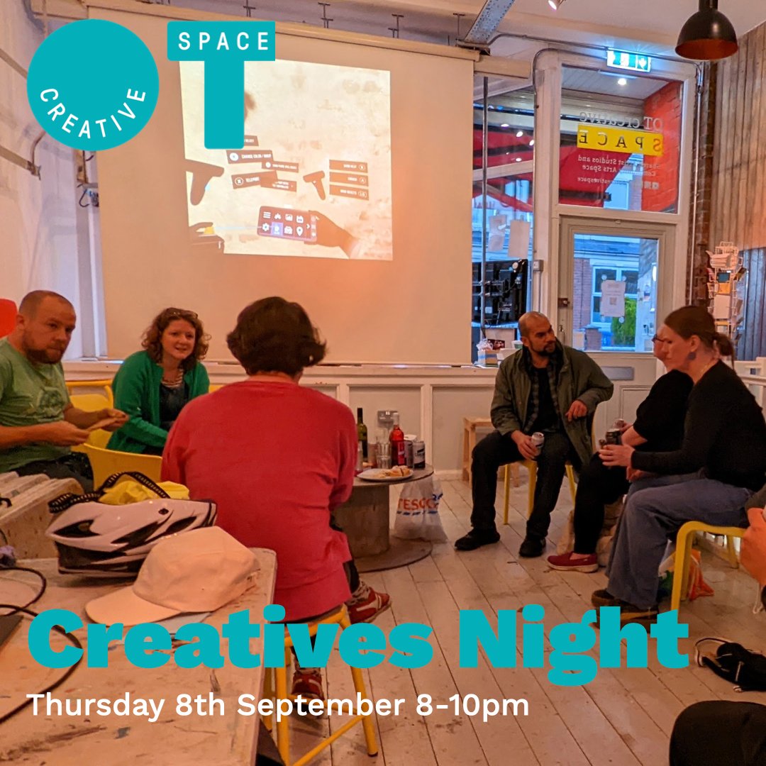 OTcreativespace's tweet photo. Join us this Thursday evening for our monthly OT creatives night! 8-10pm in the studio.
Catch up after the summer with other creatives, share what you're up to and hang out in the studio for the evening. BYOB , all creatives welcome!!
#OTcreatives #OTcreativesnight #mcrcreatives https://t.co/pDmQOi7jB1