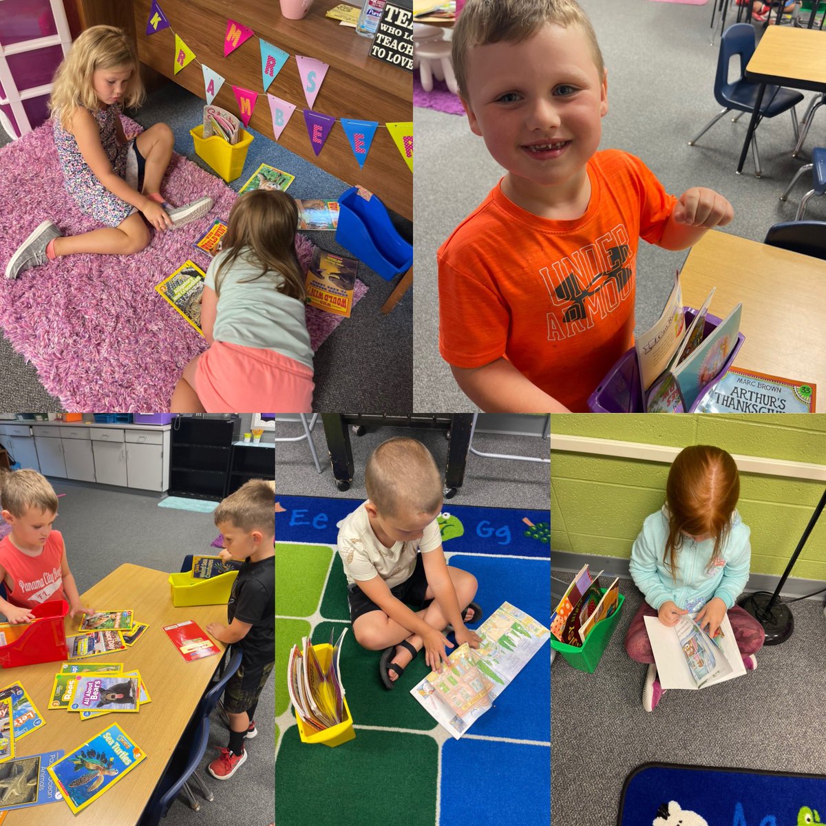 KrambeerKinders's tweet photo. These Kinders have been ROCKIN read-to-self time! #MeetingOurDestiny https://t.co/jRjteChtEN
