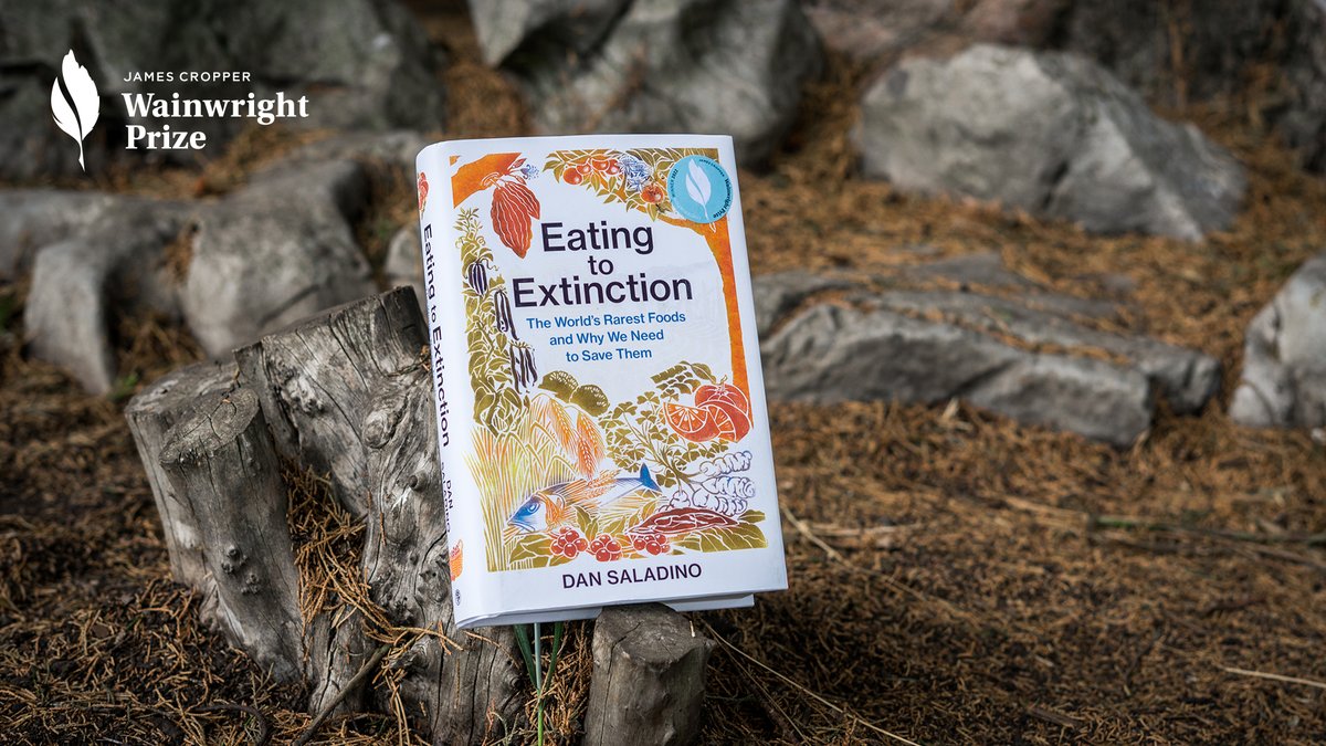 wainwrightprize's tweet photo. Congratulations to @DanSaladinoUK on being awarded the James Cropper Wainwright Prize for Conservation Writing for ‘Eating to Extinction’ published by @JonathanCape #WainwrightPrize22 #JCWP22 https://t.co/nsk2E349LA