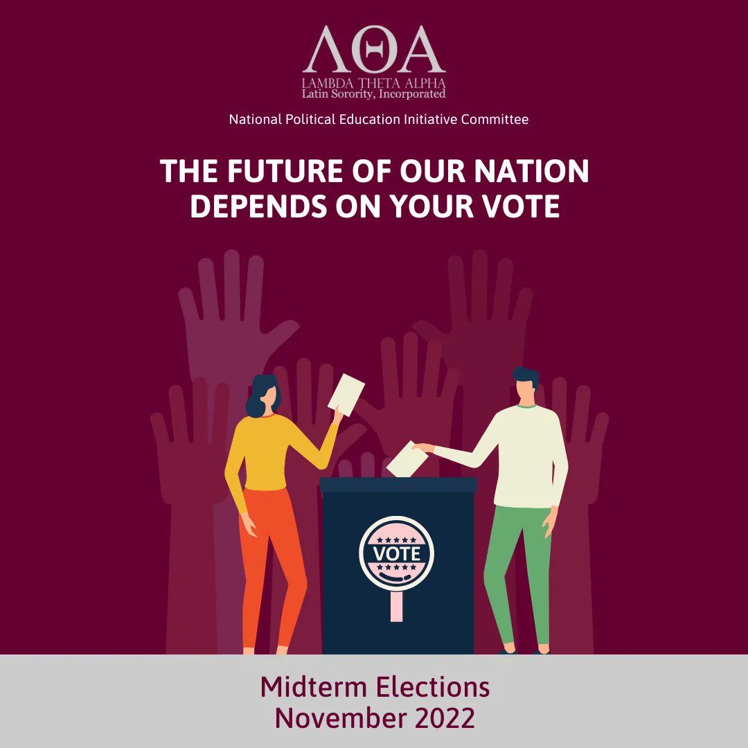 LTA_BetaOmega's tweet photo. Turnout is often lower in midterm elections, which can lead to small, non-representative groups making outsized decisions about issues like education, housing, criminal justice, policing, &amp; minimum wage. Be part of the solution and get your community #VoteReady today! https://t.co/iIOPCqA2Ia
