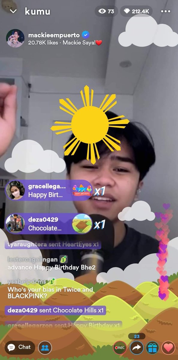 katseyessophia's tweet photo. We would like to extend our gratitude to all the viewers who sent their virtual gifts that made him reached 1.755Million dias in just 30 minutes. We thank you for the continuous love and support you gave for Mackie.

#MackieTurnsSeventeen
17 NA SI MACKIE https://t.co/6LvXKpELFG