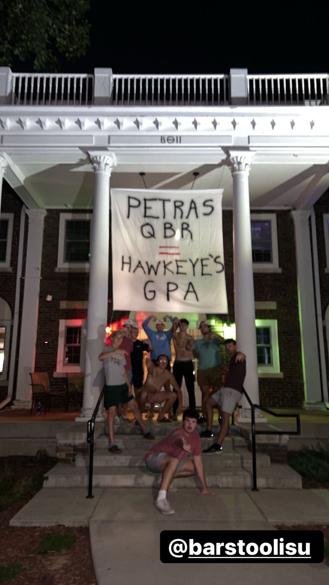 Barstool ISU on Twitter "That’s why Hawkeye fans go to Kirkwood https