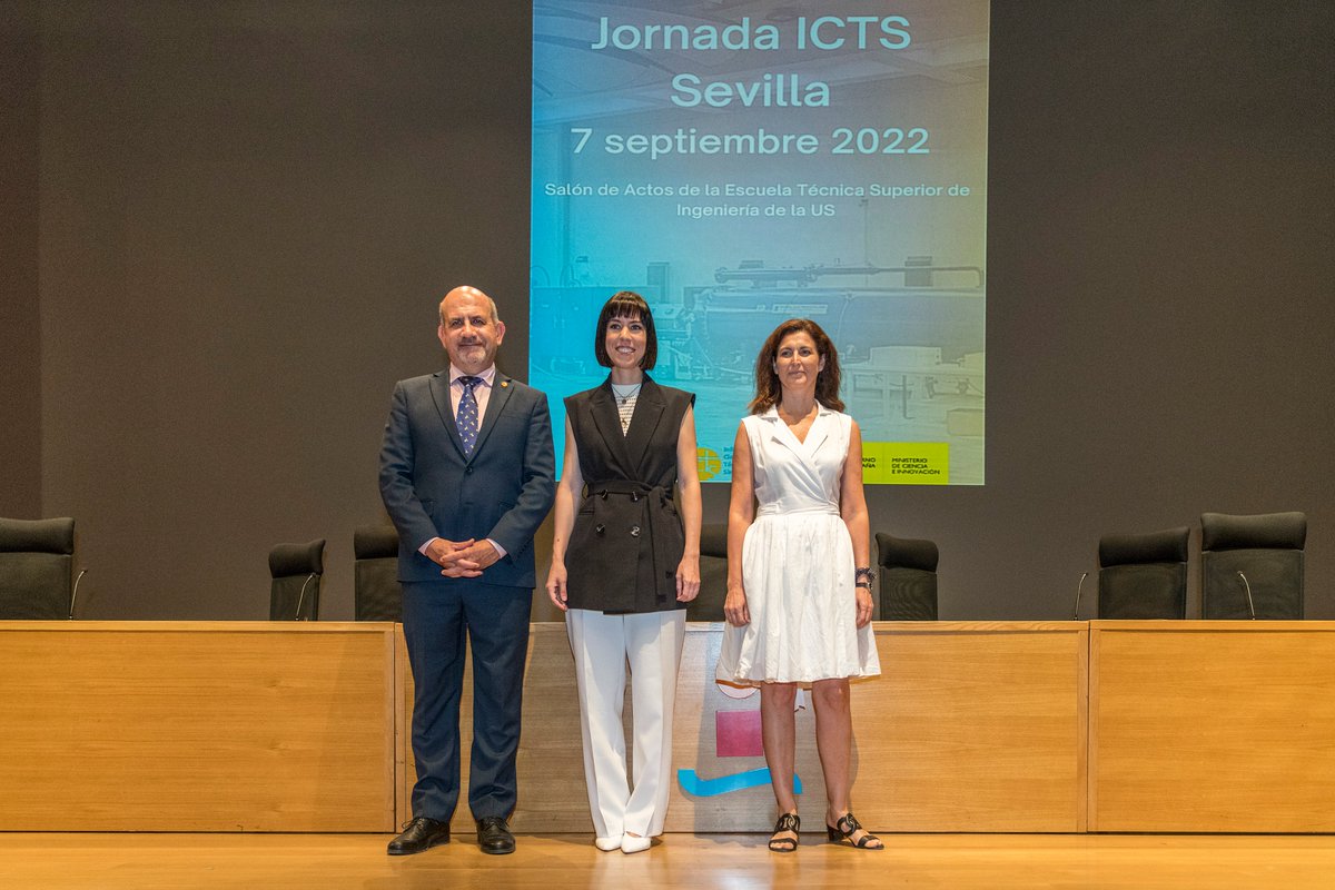 CienciaGob's tweet photo. 💼 Morant ha participado en Sevilla en el encuentro anual de los directores y directoras de las 29 Infraestructuras Científicas y Técnicas Singulares (ICTS) de España, grandes instalaciones dedicadas a la investigación y al desarrollo tecnológico de vanguardia.
#ICTSNews https://t.co/OsB9TJkifh