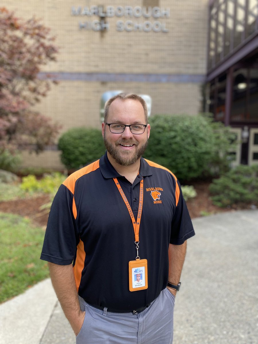 MPSPanthers's tweet photo. Congratulations to Mr.  Jimmy Verdone who was named this year’s Masonic Teacher of The Year! 👏 🐾 
Your enthusiasm, school pride, and love for your students and craft is an inspiration to so many!  #LetsGO 🎶 
@MarlboroBands 👏 https://t.co/Y1XzLESm1n