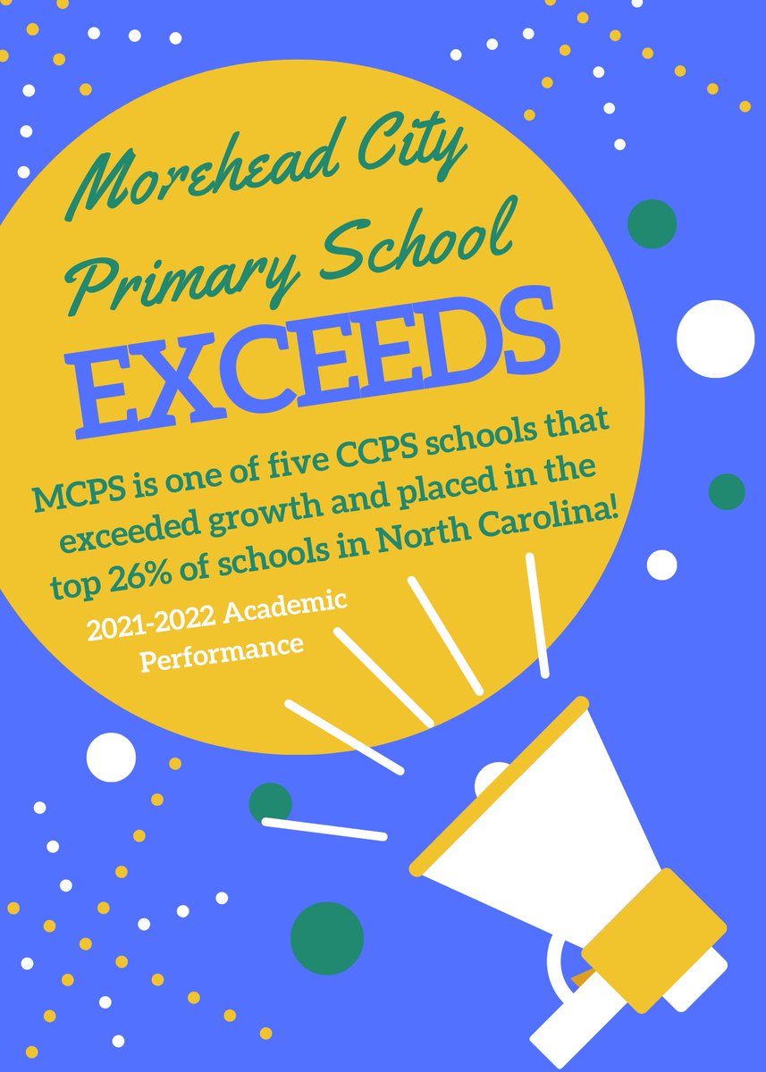86% of our students met or exceeded growth last year and we are the only CCPS elementary school to exceed growth with an index score of 2.4 🎉 
#TEAMMCPS  #LightTheWay