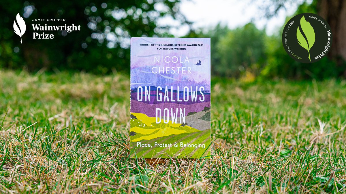 The judging panel also wanted to highly commend 2 titles from the #WainwrightPrize22, 'Otherlands' by @TJDHalliday Thomas Halliday & 'On Gallows Down' by Nicola Chester @nicolawriting !! Congratulations! #WainwrightPrize22 #JCWP22