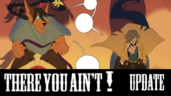 Chattin' on the way to the fight; gotta know who you're barging into danger with, after all! New page today!

https://t.co/RoyRfJYMFm 