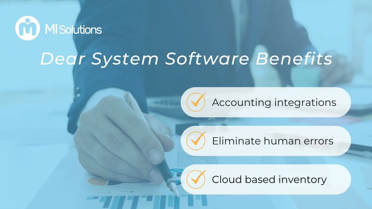 MISolutions2's tweet photo. Do you know the benefits of making the switch to Dear Systems?
#MISolutions #CloudSoftware #Software #GoMobile #MobileApp #MobileSolutions #BusinessSoftware #BusinessSolutions #SoftwareInstallation #SoftwareTraining #SoftwareSupport #SoftwareMaintenance #DearSystems https://t.co/0IMHzCrdAJ