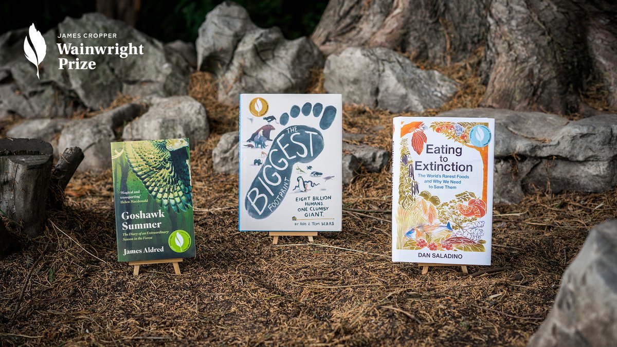 Congratulations to Rob & Tom Sears, @DanSaladinoUK and @jraldred! Thank you to all those who submitted to our prize this year, and congratulations to all our fabulous shortlisted, longlisted authors and illustrators! 💙💚💛#WainwrightPrize22 #JCWP22