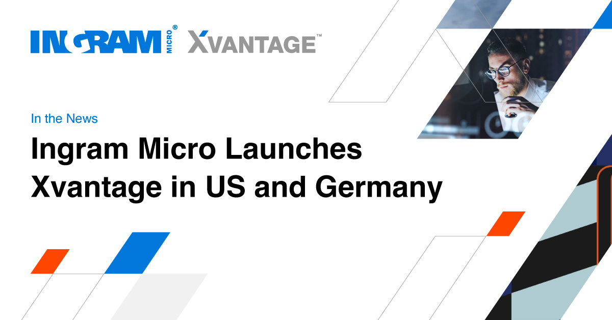 IngramMicroUSA's tweet photo. #IngramMicro announces the on-time arrival of its digital experience platform ecosystem, #Xvantage, in two of its largest countries – the United States and Germany – and confirms the global “go live” plan for rest of world is early 2023.

Learn more: https://t.co/CCpbNVxG8u https://t.co/gvteXJEdB6