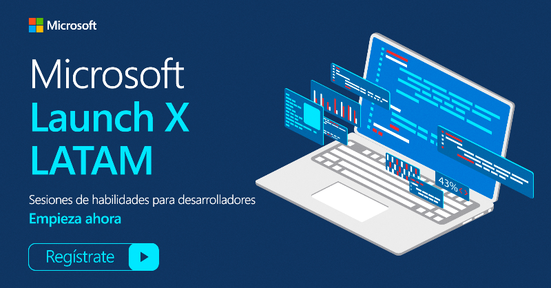 PeruNETDev's tweet image. ¡Hola a todos!
El programa Microsoft Launch X ahora está disponible para todo LATAM 🎊 Este es un programa de Microsoft que te brindará la oportunidad de convertirte en Developer.
Link de registro: lnkd.in/e5Qx5MFh
#microsoft #launchx #comunidad #perunetdev #html #css