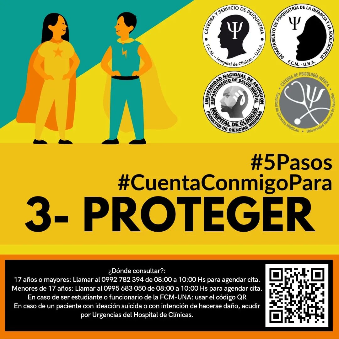 djohannacw's tweet photo. En el tercer día de la Semana de Prevención del #Suicidio 🎗️, seguimos compartiendo los #5Pasos de nuestra Campaña 🤗
✅️ Hoy el Paso 3 nos dice:
#CuentaConmigoPara PROTEGER
Más información puede leerse en las siguientes imágenes ⬇️ https://t.co/mHpK8NRzQJ
