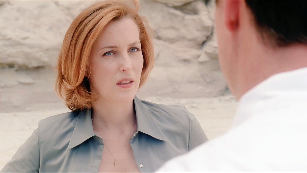 tenfeetoff's tweet photo. Dana Scully in the desert appreciation tweet https://t.co/1fgZnXH5eW