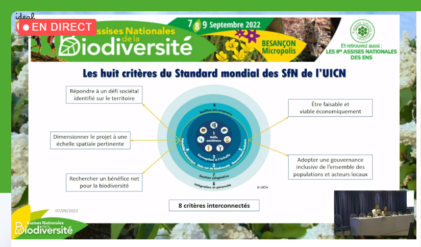 semae_officiel's tweet photo. #ANBiodiv @Assises_Biodiv 
Atelier: Comment intégrer la #biodiversité dans la planification urbaine?
Les solutions fondées sur la nature
#SFN @UICNfrance 

Pour vos projets liés au végétal:
#SemencesAuCoeurDesTransitions
↪️https://t.co/v7pwEkIJUq
↪️https://t.co/NMc4gX1AIF https://t.co/jIDMxvouIC