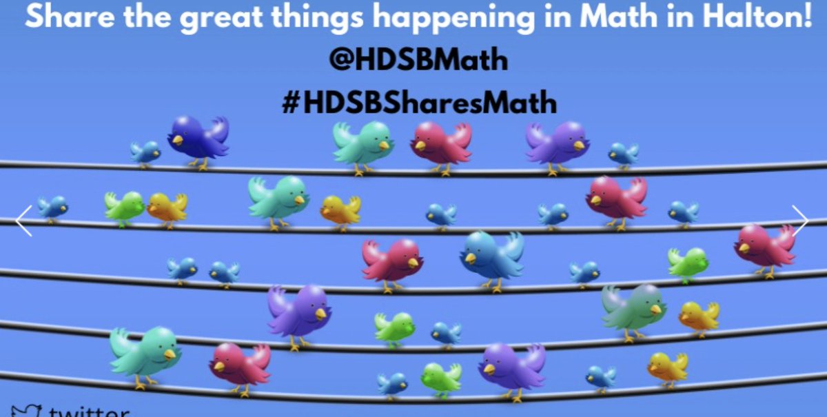 Don’t forget to share all of the great things happening in your math community with us all year long <a href="/HDSBMath/">HDSB Math</a> Use the hashtag #HDSBSharesMath