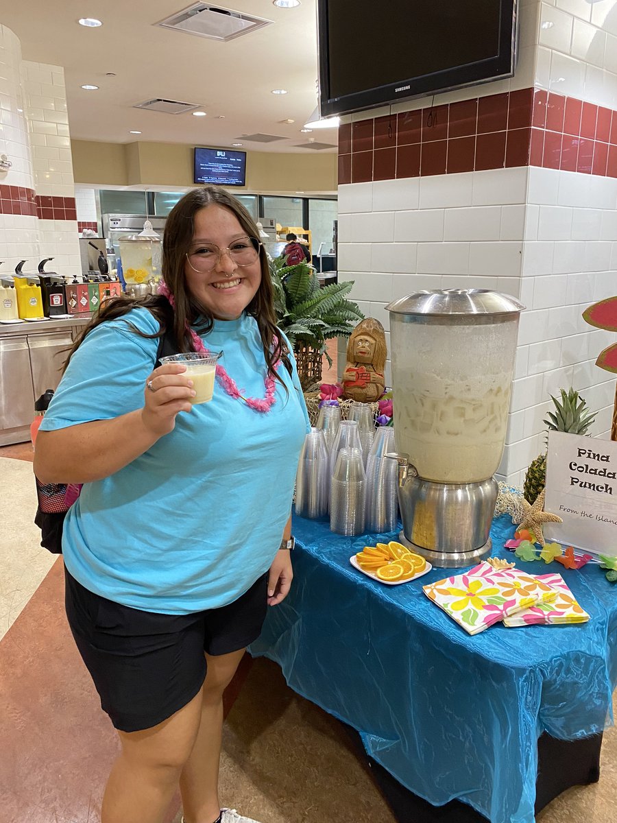 seaaggiedining's tweet photo. Our Island BBQ lunch is off to a great start! Don’t miss out on this flavor-filled trip to the Caribbean happening today in Captains Landing until 2pm. 
#seaaggiedining #tamug #chartwellshighered https://t.co/urK4QzjbkX