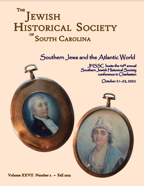 JewishSouth's tweet photo. The latest issue of the JHSSC magazine is now live! It is truly a powerhouse issue featuring articles by many leading scholars in the field of Southern Jewish History. You can access the magazine at the following link: https://t.co/DX2pKSxTMV https://t.co/NPsKWKVzjm