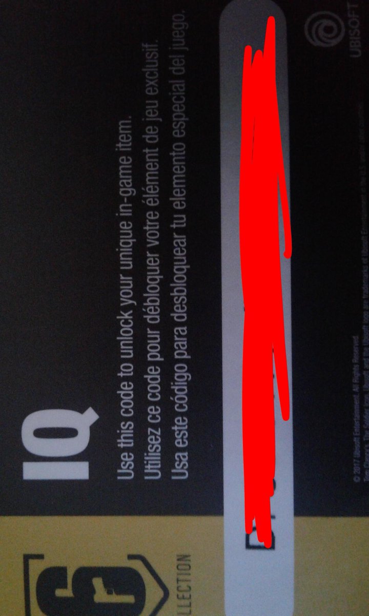 Vente Smurf R6 tweet media