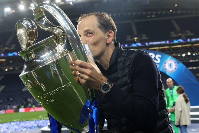 ConnecSports's tweet photo. Tuchel no comando do Chelsea:

1x Champions League 
1x Mundial de Clubes 
1x Supercopa da UEFA 

O técnico alemão foi demitido após o mal início de temporada. https://t.co/id0gvESmQm