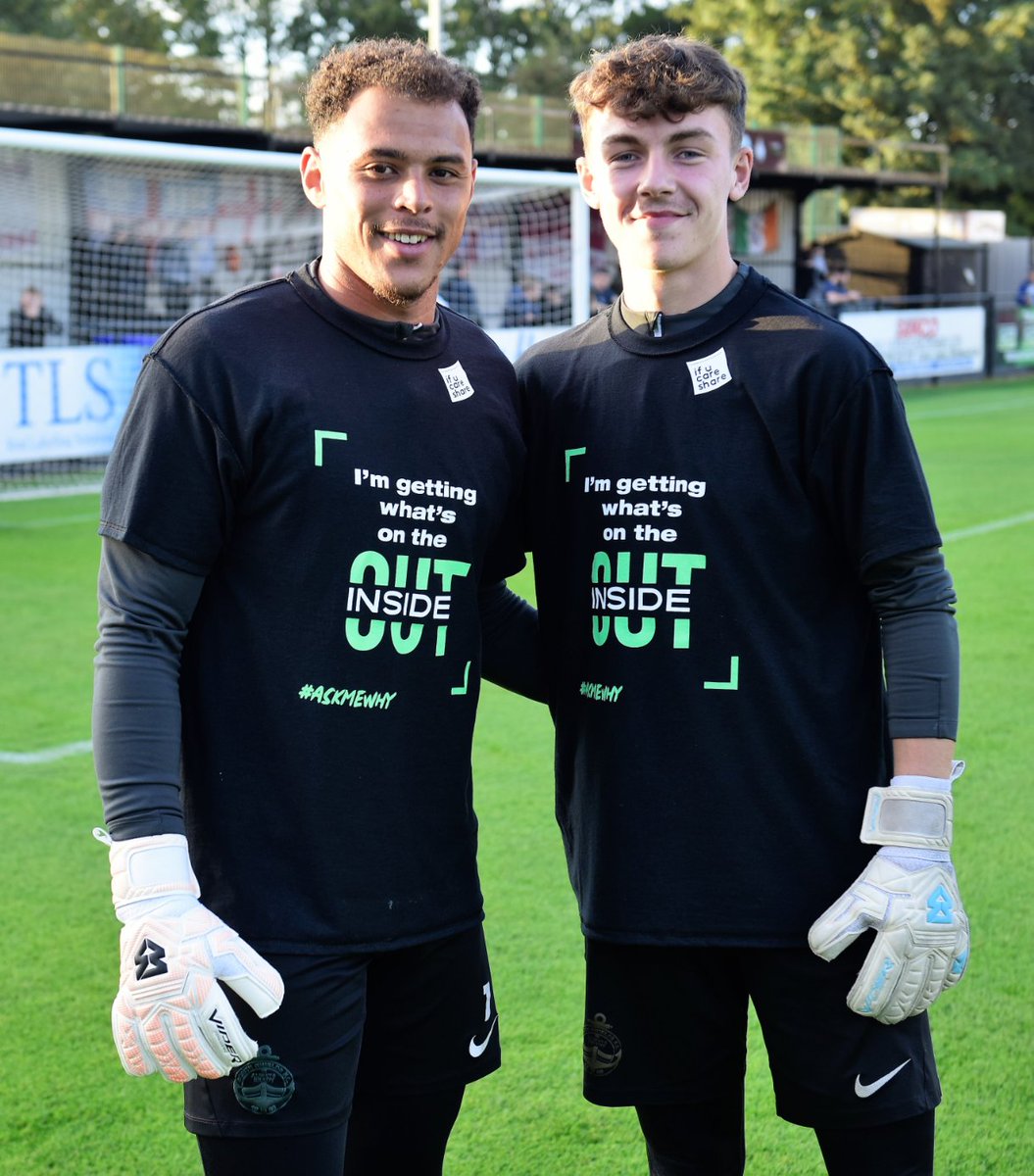 SouthShieldsFC's tweet photo. Some more pictures of the lads wearing the @IFUCARESHARE #AskMeWhy warm-up shirts yesterday.
It's a brilliant campaign which we are delighted to support.
Let's get what's on the inside, out.
#SuicideAwareness #InsideOut
📸 @KevWilson19 https://t.co/KHsLaCZUbJ