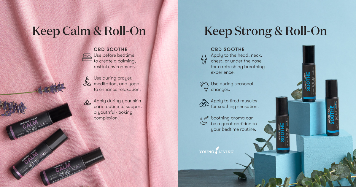 Do you need to keep calm or keep strong? 

Find the CBD Roll-on that brings the power of essential oils and potent CBD wherever you are. 

bit.ly/3dChQbX