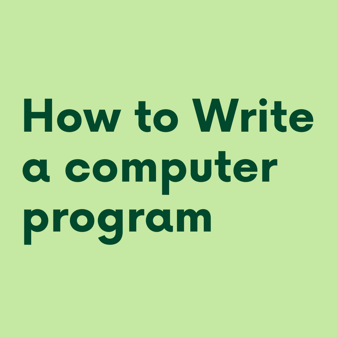 c_s_guidance's tweet image. Topic - How to write a computer program?
Tags -
#computerprogram #computerprogrammer #computerprograming #computerprogramme #coder #programmers #softwaredeveloper #programmer #codinglife #gamer #programming #coding #javascript #html #computer #webdevelopment #developer #java