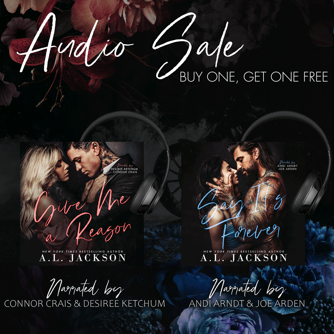 🎧 BUY ONE, GET ONE AUDIO SALE 🎧

Audible is having a HUGE sale for their Premium Plus members through Friday and these two are included! 

Binge on our single dad, Trent and the our swoon-worthy hero, Jud!

Get in on the sale here ➝ audible.com/special-promo/…