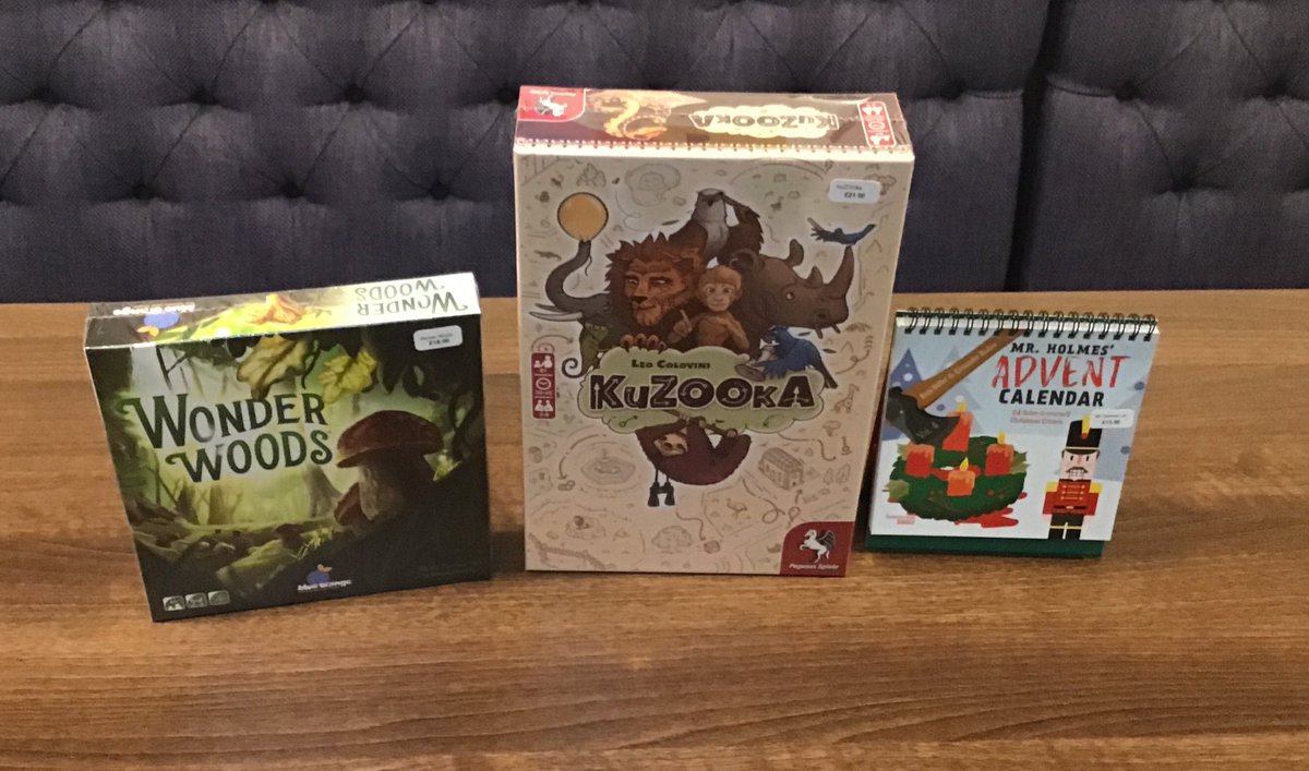 New arrivals. All of them, except the calendar, also made it into our library!