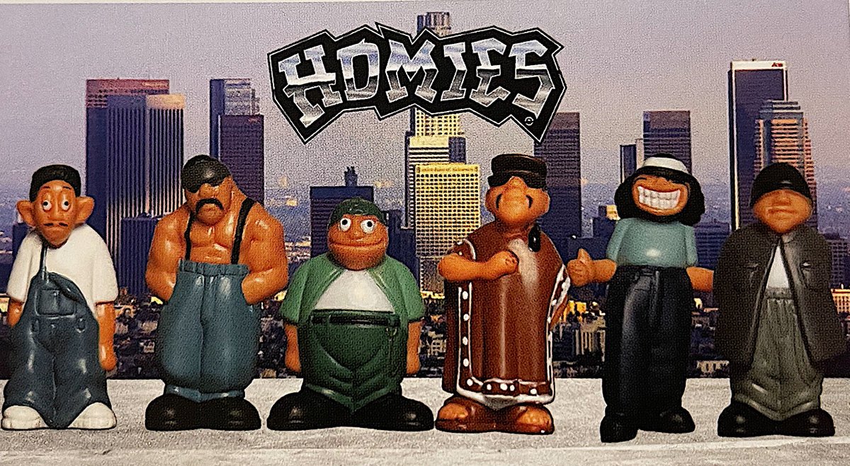 CRYPTOHOMIES_'s tweet photo. "Vending Times Magazine called us the
"hottest toy line ever in the
vending industry! Stores sold out
immediately, and the demand
for more was through the roof."- David
Gonzales #NFA #Homies #Throwback
#NFT https://t.co/f9wXAWCxPH