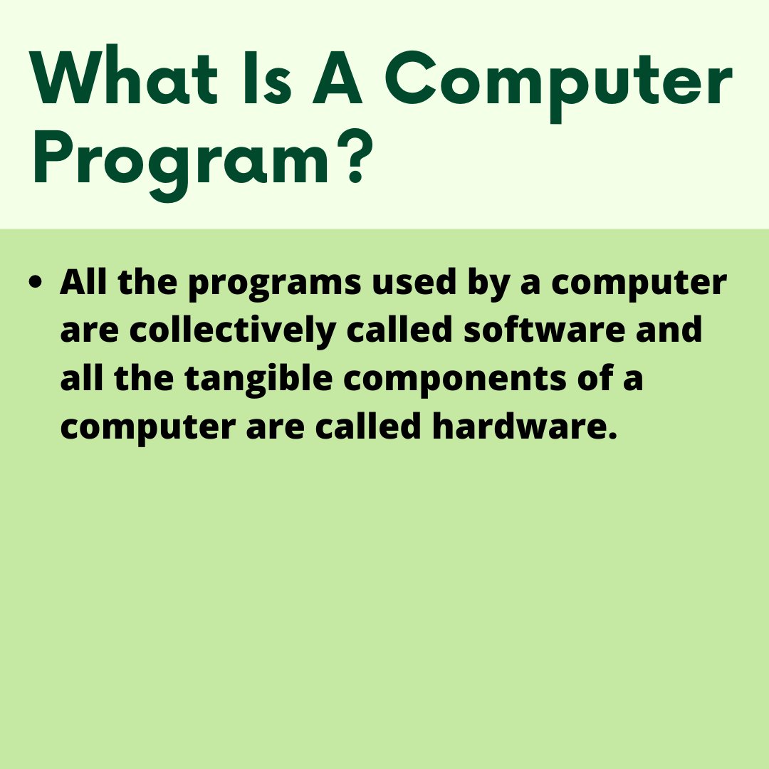 c_s_guidance's tweet image. Topic - What is a Computer Program?
#computerprogram #computerprogrammer #computerprograming #computerprogramme #coder #programmers #softwaredeveloper #programmer #codinglife #gamer #programming #coding #javascript #html #computer #webdevelopment #developer #java
