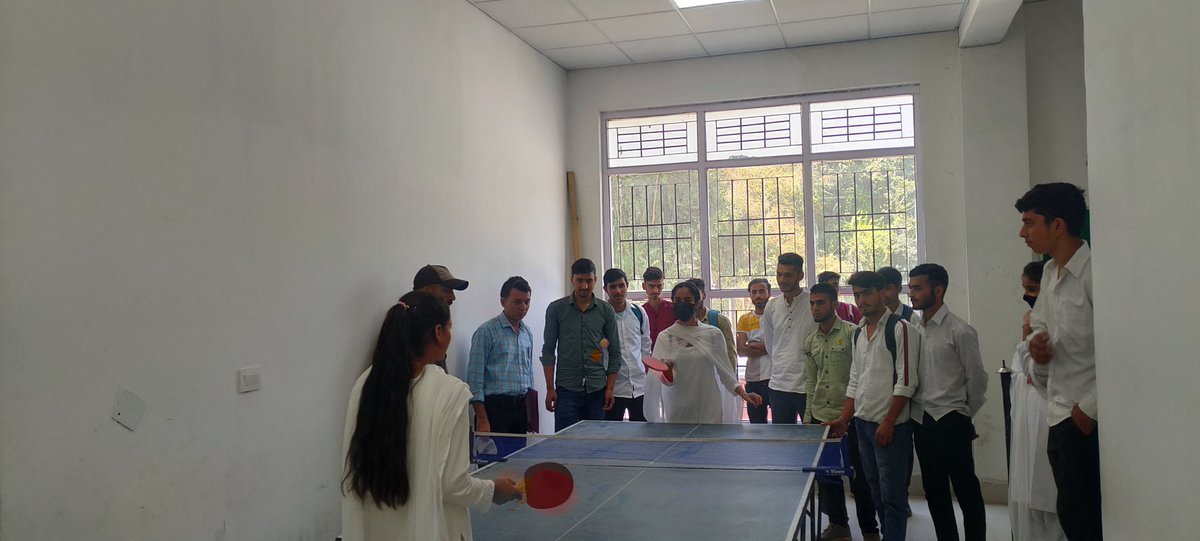 SportsGdck's tweet photo. #NationalSportsDay2022 celebrations at #GdcKilhotran 
Girls leading from the front. https://t.co/pSkmmaAFrs