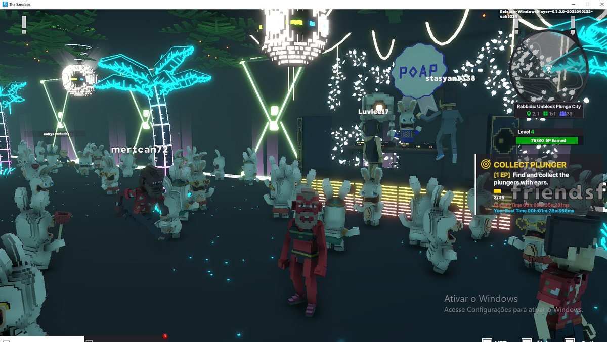 TorLouko's tweet photo. @TheSandboxGame @RabbidsOfficial I just participated in the #SandboxAlphaS3Giveaway for a chance to win 500 SAND! Found the Disco Rabbid, check out my screenshot below!
👇 https://t.co/qK0xUOTk4H