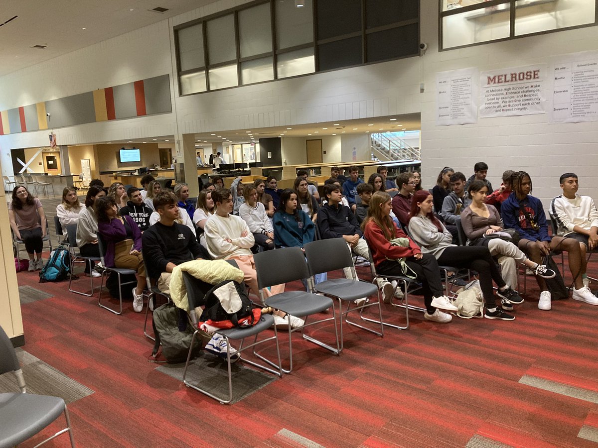 S.Malley (@profemalleymhs) on Twitter photo Principal <a href="/melrosemerrill/">Jason Merrill</a> and other members of <a href="/MelrosePS/">MelrosePublicSchools</a> MHS admin welcomed our students from Valencia, Spain yesterday as they shadowed their MHS partners to their classes. @MelroseFL #MelrosePS @KatiaMarticore1 Principal <a href="/melrosemerrill/">Jason Merrill</a> and other members of <a href="/MelrosePS/">MelrosePublicSchools</a> MHS admin welcomed our students from Valencia, Spain yesterday as they shadowed their MHS partners to their classes. @MelroseFL #MelrosePS @KatiaMarticore1