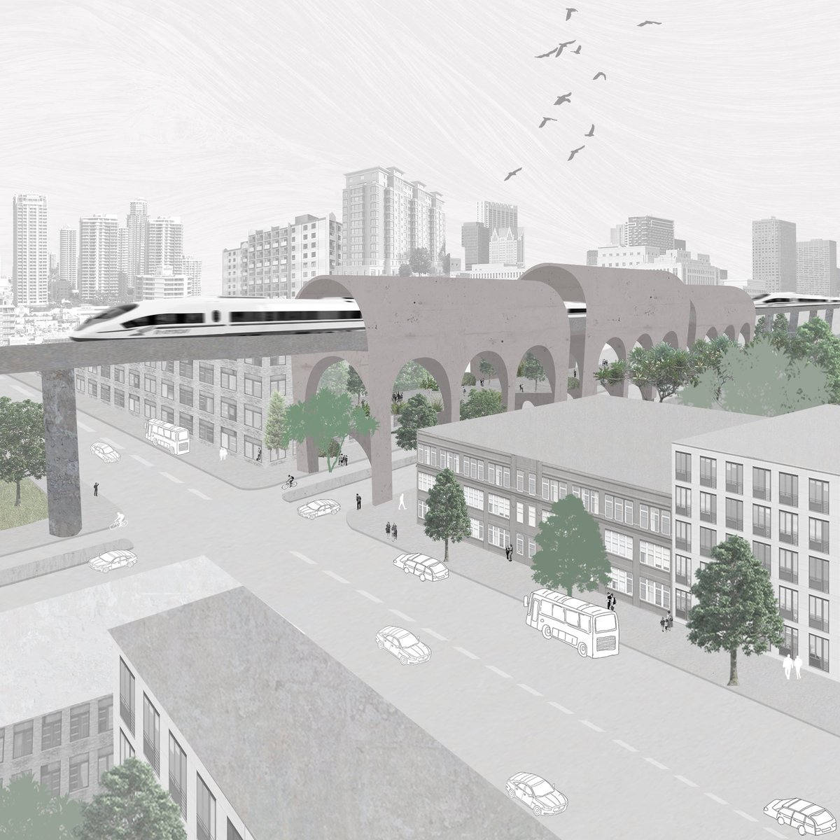 1/3
Respira, menos tráfico ¡MÁS VIDA!

Primeras imágenes conceptuales del #TrenElevadoTijuana