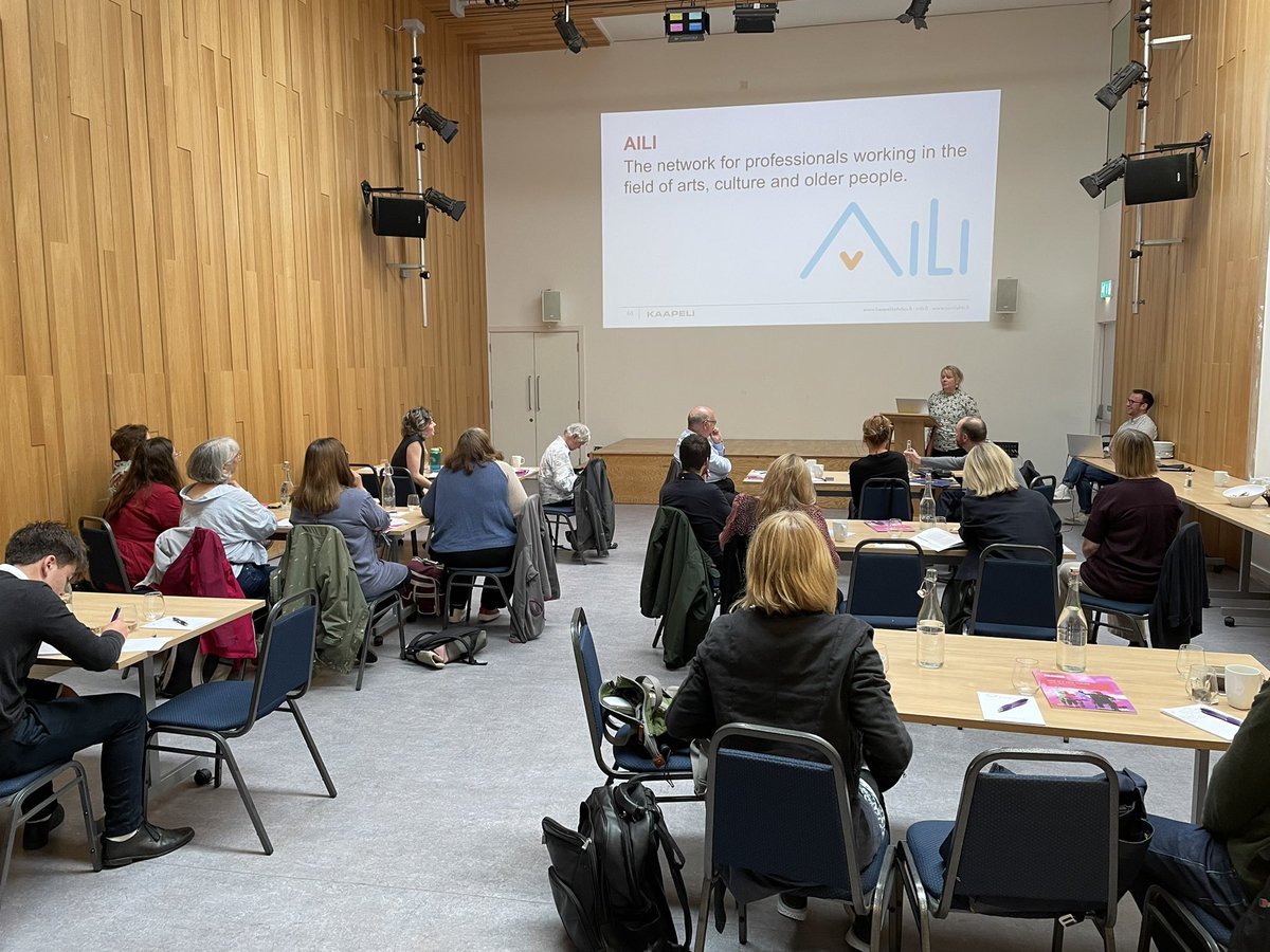 Siponkoski's tweet photo. The event gathered together a nice group of experts from the health, social, arts and culture sectors. @LuminateScot @CreativeScots @Baring_Found @FinInst_UK_IRL We will definetly continue the co-operation! It was so interesting! https://t.co/Cav9DUePIM