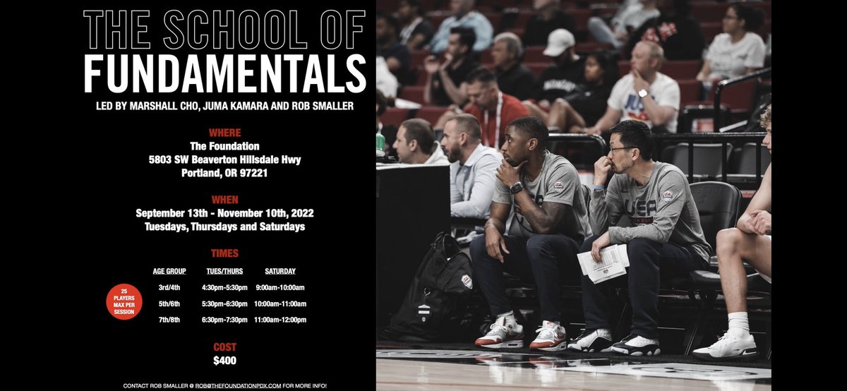 CoachCho's tweet image. Excited to get going with sharing the best practices @RobSmaller &amp;amp; I’ve been living out these past 7 seasons together at Lake Oswego with the rest of the city. 

Look forward to building together a truly impactful experience for the young players who will come through!