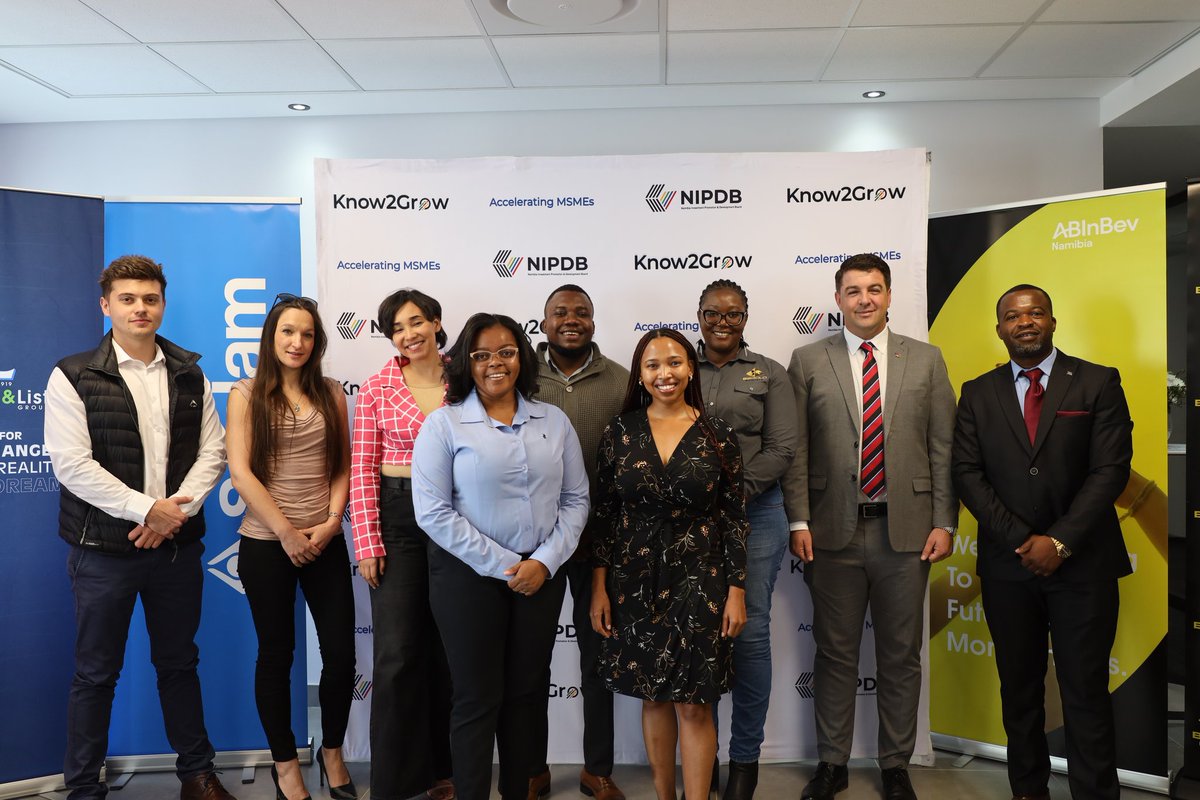 NIPDB's tweet photo. The first event is scheduled to take place in #Tsumeb on 16 to 18 November 2022. More details to follow

📢 Our NextGen partners: @StandardBankNa Coca-Cola Namibia @ohlthaverlist ABInBev Namibia @SanlamNamibia @B2GoldCorp

#InvestNamibia #AcceleratingMSMEs

2️⃣ https://t.co/vIqjJnhX08