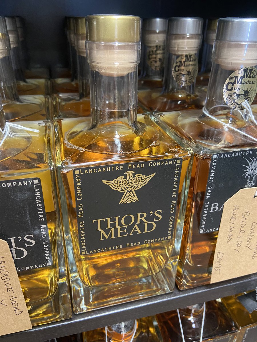 SaxtysWines's tweet image. Delighted to have back in stock the delicious Thors Mead and Viking Bloods Mead from @LancsMeadCo 

Shop their range of 11 different Meads in our store or online here 👇
secretbottleshop.co.uk/search?type=ar…*
